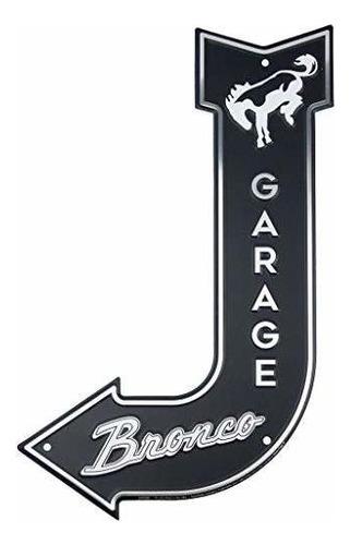 Señales - Hangtime Ford Bronco Garage Sign, Vintage Met