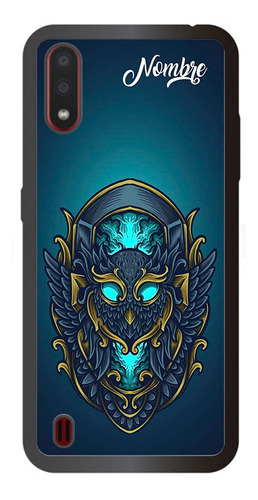 Funda Para Samsung Buho Azul Personalizada