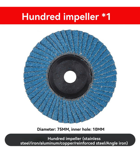 Kit De 6 Discos De Corte De 75 Mm Para Amoladora Angular De