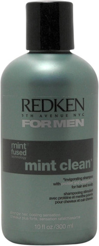 Redken Para Los Hombres Mint Clean Shampoo 10 Oz