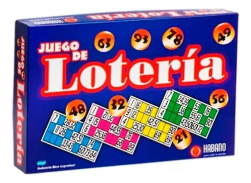 Juego De Mesa Loteria Habano