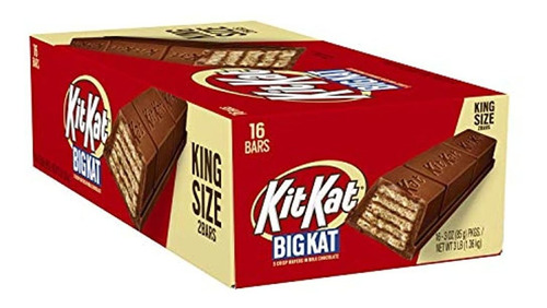 Kit Kat Big Kat King Size Candy Bar Chocolate Con Leche