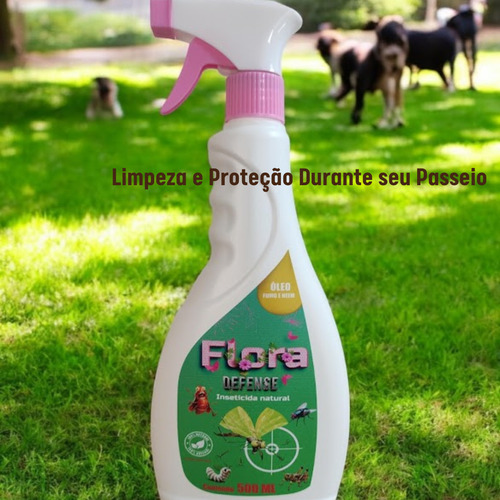 Repele Afasta Mosquito Inseto De Animais Pets Casa 500 Ml