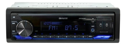 Radio para carro Aiwa AW-5444BT con USB, bluetooth y lector de tarjeta SD