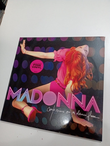 Lp Madonna Confessions On A Dance Floor Duplo Pink Vinyl 