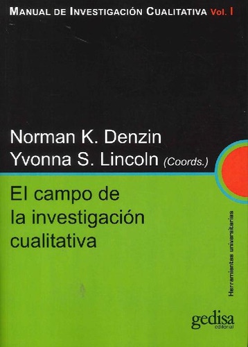 Libro Manual De Investigación Cualitativa Vol I De Norman K.