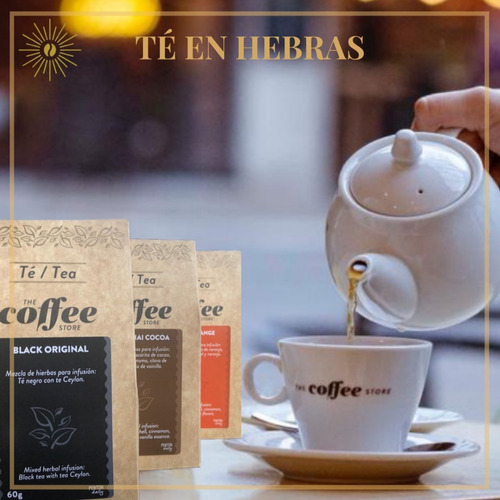 Te En Hebras The Coffee Store 40 Gms. 2 Variedades