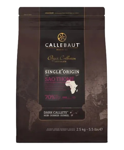 Chocolate Callebaut 70% Origen Sao Thome