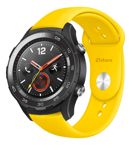 Correa Compatible Huawei Watch 2 Classic Amarillo Broche 22m