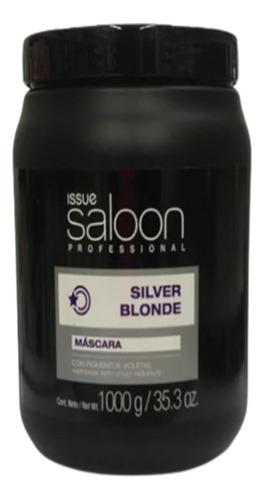 Issue Saloon Silver Blonde Baño De Crema De 1000ml