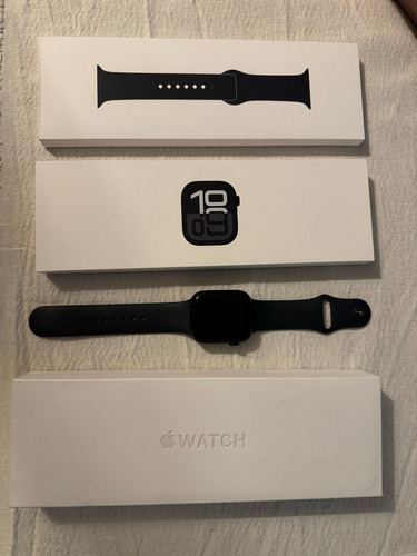 Apple Watch (gps) Series 7 45mm - Usado Blanco Mesh Azul Oscuro Azul Oscuro