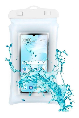 Bolsa Funda Universal Contra Agua Con Flotador Para Celular