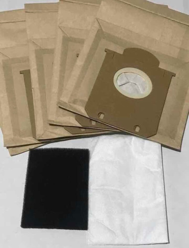 Imagen 3 de 5 de Bolsas + Filtros Aspiradora Philips Sidney Impact Mobilo