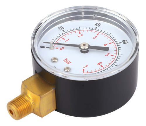 Manómetro De Presión De Agua De 0-100 Psi, 0-7 Bar, 50 Mm, E