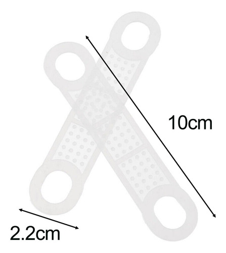 50x Colgador De Silicona Empuñaduras Antideslizantes
