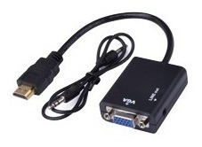 Convertidor Prof Hdmi A Vga Cable Adaptador Pc Notebook Play