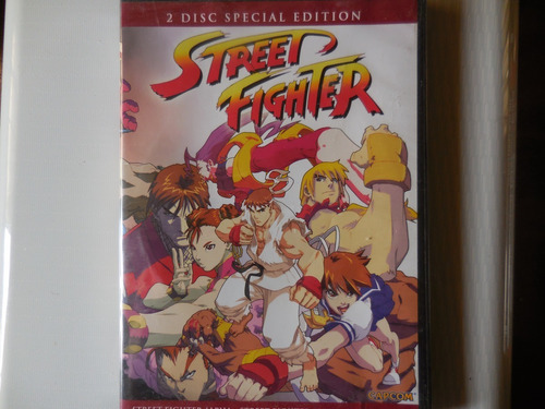 Película Dvd Street Fighter Alpha - 2 Películas Región 1,