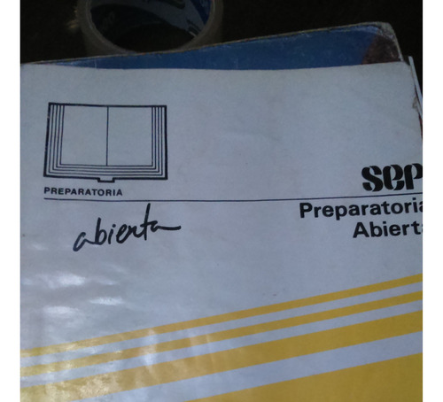Matemáticas 1 Preparatoria Abierta (Usado)