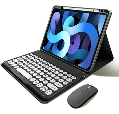 Kaitesi Funda Para Teclado Y Mouse Para iPad Air De 5ª 4ª