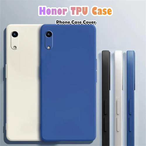 Funda De Teléfono De Silicona Para For Honor 9/10/80/90/100/200 Play 4t/5t/6t Magic 3/4/5 X6/7/8/9 Wind Chime Purple