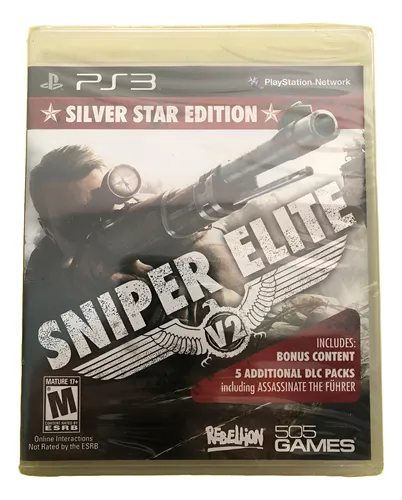 Sniper Elite V2 Silver Star Edition Ps3 Fisico Nuevo Sellado