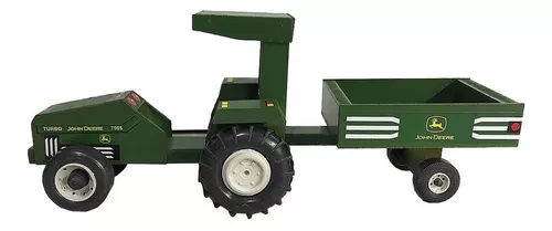 Brinquedos caminhão carretinha com trator em madeira mdf infantil