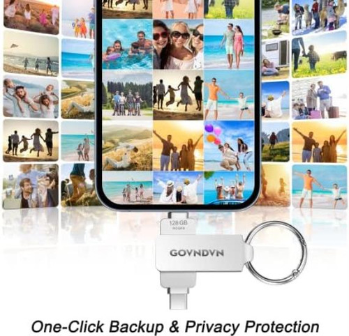 128 Gb Mfi Certificado Usb C Photo-stick Para iPhone 15, 4 E