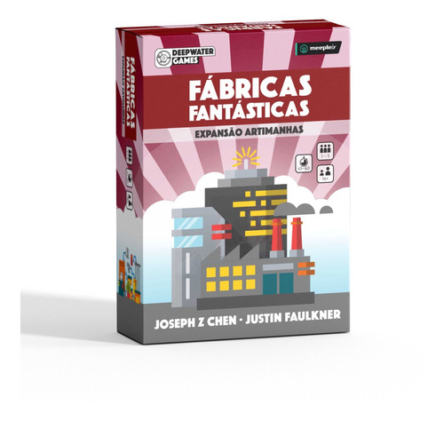 Fábricas Fantásticas - Expansão Artimanhas - Jogo Tabuleiro