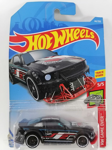 Hot Wheels 2005 Ford Mustang Deportivo Racing Negro 44/250