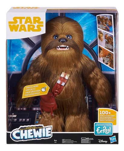 Furreal Star Wars Chewie Chewbacca Peluche Interactivo