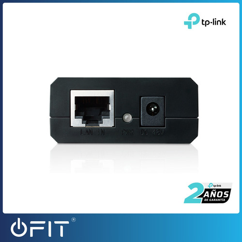 Imagen 3 de 8 de Inyector Poe Tp Link Tl-poe150s 802.3af Gigabit 48vdc Full