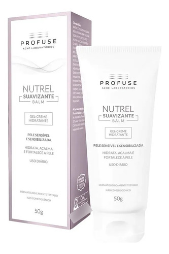 Kit 3x Profuse Nutrel Suavizante Balm 50g Hidratante