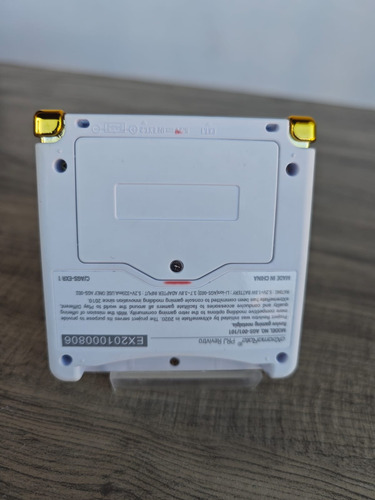 Game Boy Advance Sp Ips V3 - Branco/dourado Branco (Usado)