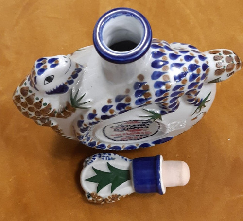 Botella Licorera Mexicana Arte En Fuego 