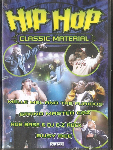 Dvd Hip Hop Classic Material -c/ Melle Mel And The Furious