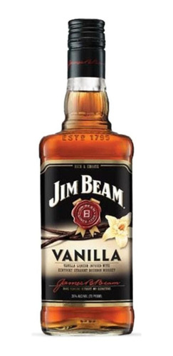 Whisky Jim Beam Vanilla 750 Ml Botella Importado Whiskey