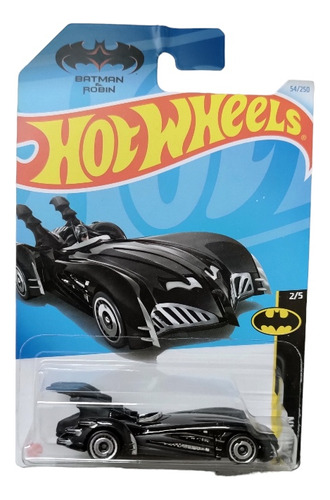 Hot Wheels Básico Batman & Robin  Batmobile, Escala 1:64