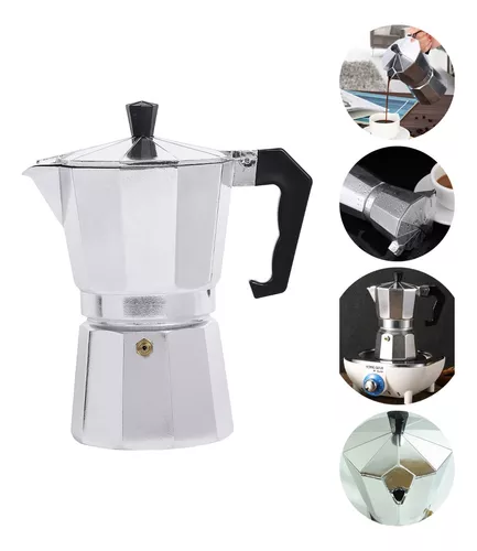 Comprar cafetera italiana de aluminio Vitto Expresso de Ilsa. Precios  capacidad 3 tazas