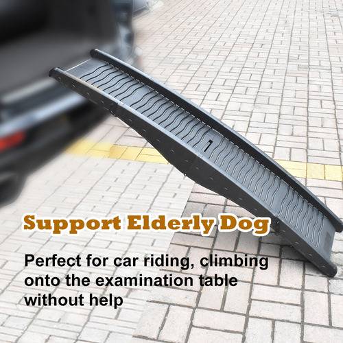 Cw Rampa Plegable Para Perros De 60 Pulgadas De Largo Para