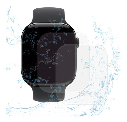 2 Películas Hidrogel Bdv Premium Para Apple Watch Series 10