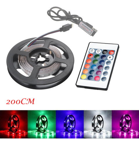 Lámpara Trasera De Tv Con Tira De Luz Led Usb B, 200 Cm, 283