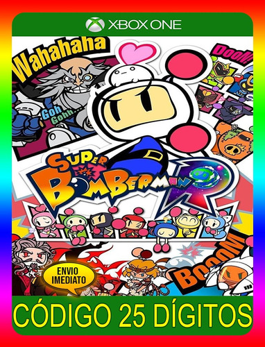 Super Bomberman R Xbox - 25 Dígitos (envio Já)