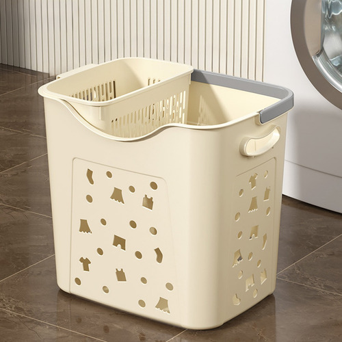 Cesta De Plástico Para Ropa Sucia, Baño, Dormitorio