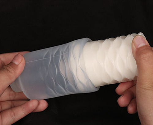 Moldes Para Velas De Silicona Con Forma De Onda Cilíndrica E