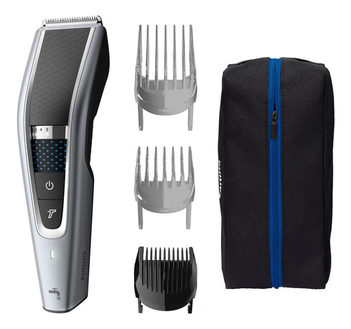 Cortadora de pelo Philips Series 5000 HC5630 gris y negro