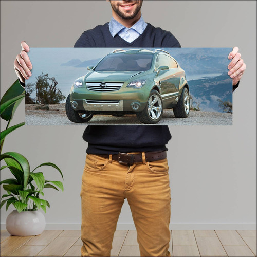 Cuadro 30x80cm Auto 2005 Opel Antara Gtc Concept 409