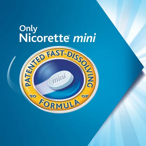 Nicorette Menta Mini Pastillas Para Ayuda Dejar De Fumar