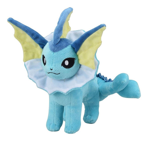 Vaporeon Eevee Pokemon Center Peluche 20cm