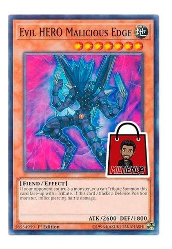 Evil Hero Malicious Edge - Miltienda - Yugioh - Héroe