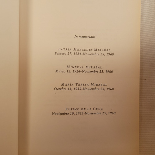 Imagen 6 de 10 de En El Tiempo De Las Mariposas Julia Alvarez Atlantida 7ma Ed
